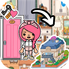 Toca Boca Room Design Ideas | Other APPs included in Toca Boca MOD APK