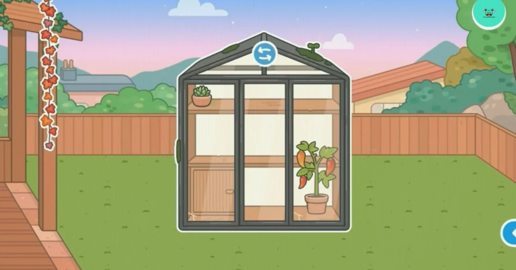 Outdoor Furniture and Roleplay, greenhouse, lawn mower, sprinkler, and barbecue