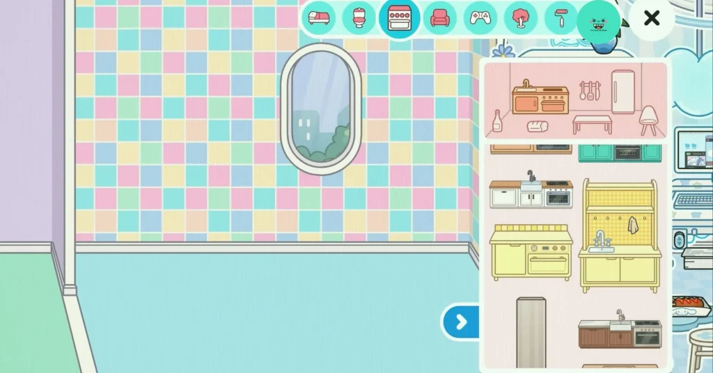 Pompompurin’s Sweet Kitchen adorable chairs, tables, and cooking sets teapots, cakes, and pancake makers.webp