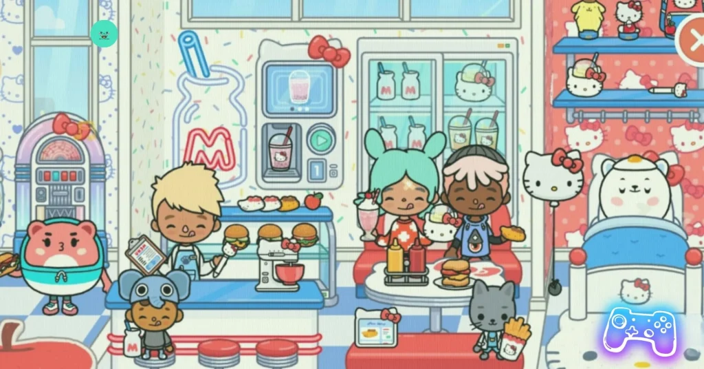 Indoor and Balcony Scene